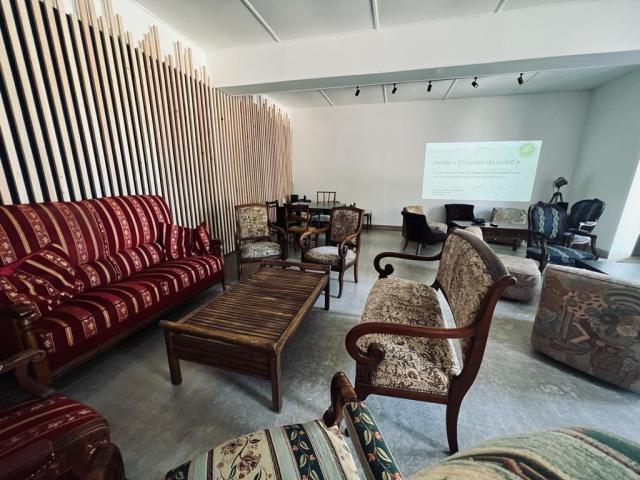 L'agora, salle de projeciton cosy