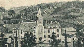 Carte postale de l'orphelinat de Courcelles-sur-Aujon