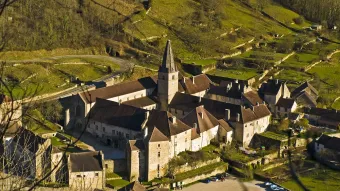 L'abbaye de Baume-les-Messieurs