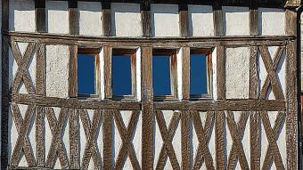 Maison à pan de bois à Langres